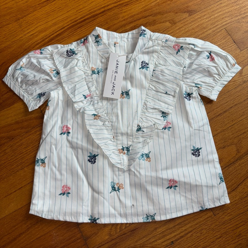 JANIE AND JACK  BABY BLOUSE SIZE 18-24 Months NWT
